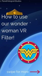Wonder Woman Instagram FIlter